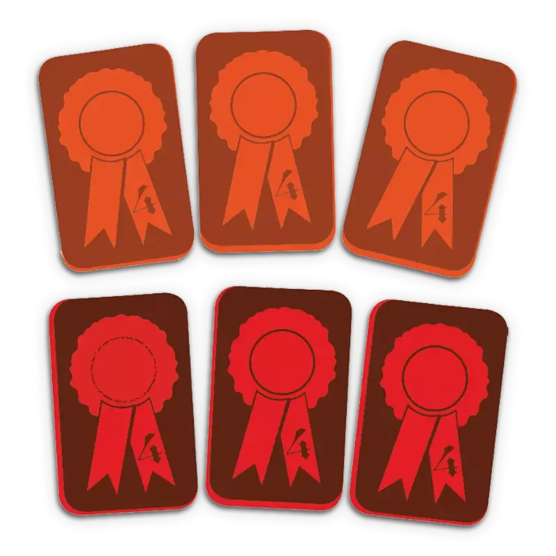 Potion Explosion: Acrylic Skill Tokens