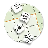 Railroad Ink Challenge: Edition Blattgrün ENGLISH - mit minimalen Transportspuren