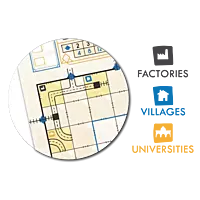 Railroad Ink Challenge: Edition Sonnengelb ENGLISH - mit minimalen Transportspuren