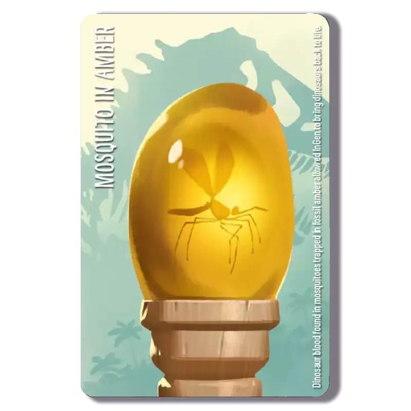 Similo: Jurassic World Moskito in Bernstein-Karte PROMO