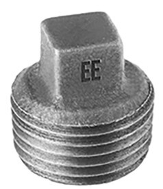 Galv Beaded Plug - Hollow