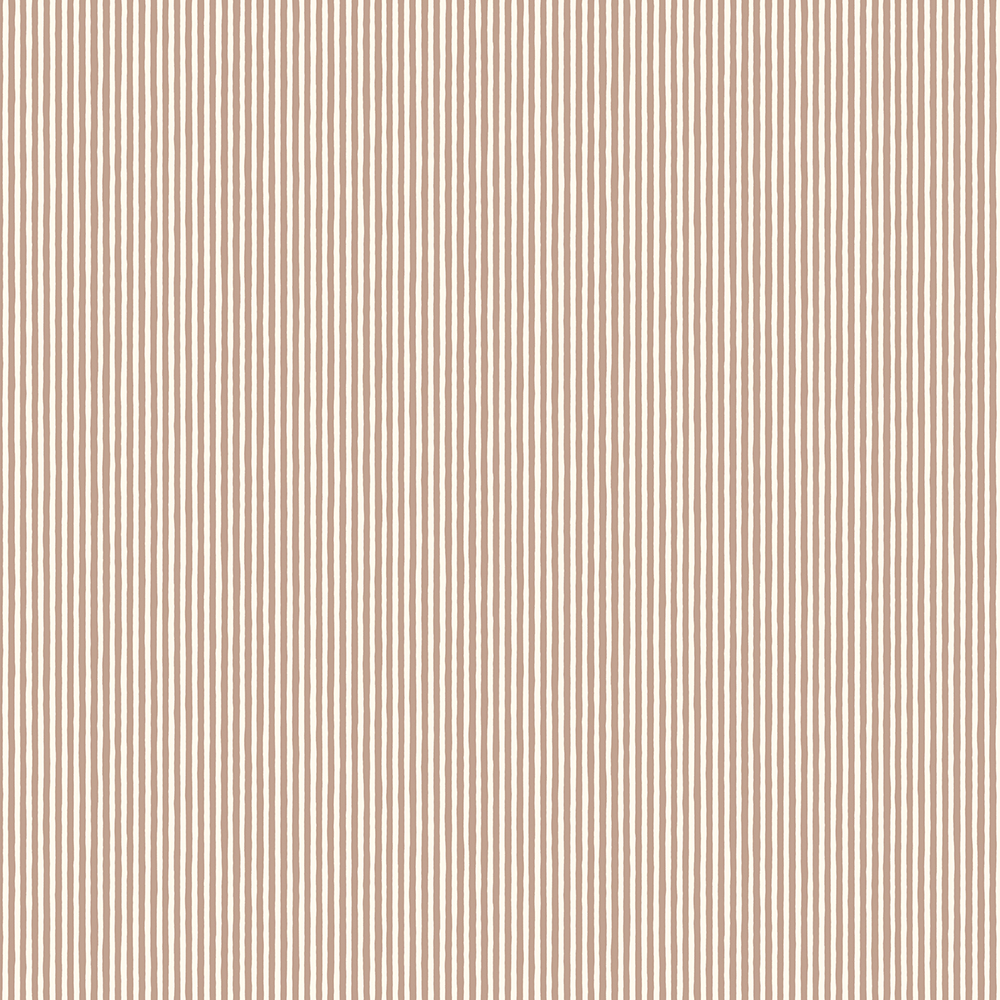 Hand Painted Stripe - Ham Pink - Cotswold White Hand Painted Stripe - Ham Pink - Cotswold White