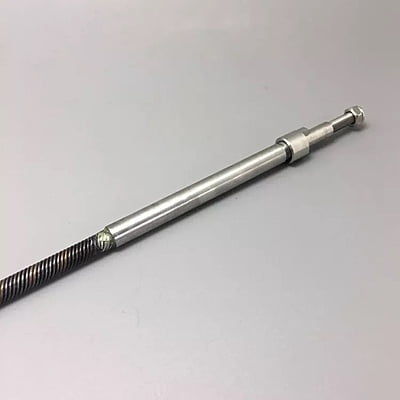 6.35mm (¼") Flex Cable W/Welded Stub (LH,8mm,600mm) 6.35mm (¼") Flex Cable W/Welded Stub (LH,8mm,600mm)