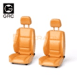 GRC 1/10 Scale Hard Plastic Seats Yellowish-brown 2pcs GRC 1/10 Scale Hard Plastic Seats Yellowish-brown 2pcs