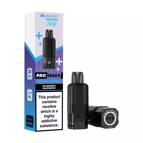 Hayati 6000 puff Blueberry Raspberry Pods