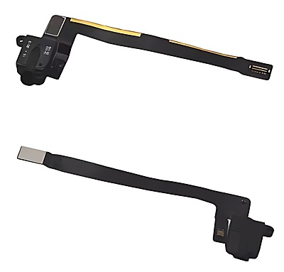 For iPad Air 3 - Replacement Headphone Jack Audio Port - Black
