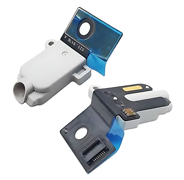 For iPad Mini 5 - Replacement Headphone Jack Flex - White - 4G