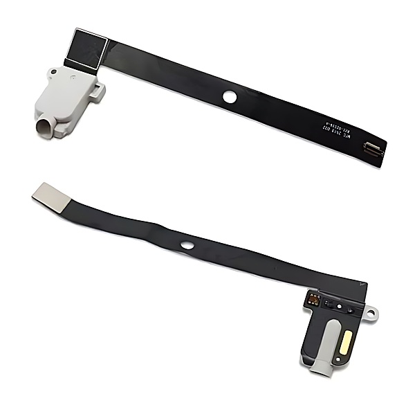 For iPad Mini 5 - Replacement Headphone Jack Flex- WiFi - White
