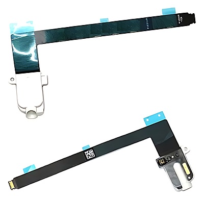 For iPad Pro 9.7 (2016) - Replacement Headphone Jack Port Flex Cable - White