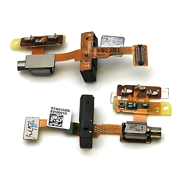 Huawei Ascend P7 - Headphone Jack With Vibrating Motor And Antenna Connection Flex