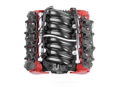 Scale Motor Cover Fan Cooling V8 TRX4 TRX6 AXIAL SCX10 90046 VS4 Scale Motor Cover Fan Cooling V8 TRX4 TRX6 AXIAL SCX10 90046 VS4