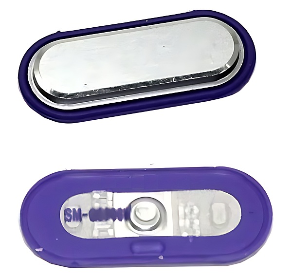 For Samsung Galaxy J7 2016 J710 - Replacement Home Button - Silver