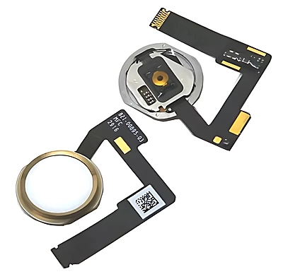 For iPad Pro 12.9 2nd Gen (2017) - Replacement Home Button Assembly - White Gold