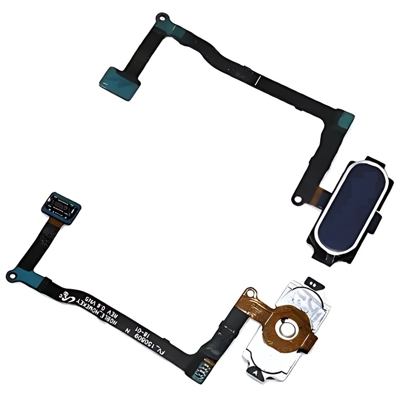 For Samsung Galaxy Note 5 N920 - Replacement Home Button Flex - Blue