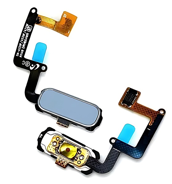 For Samsung A320 , A520 , A720 A3 A5 A7 2017 - Replacement Home Button Flex - Blue