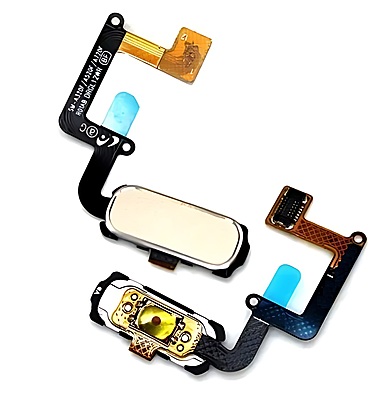 For Samsung A320 , A520 , A720 A3 A5 A7 2017 - Replacement Home Button Flex - Gold
