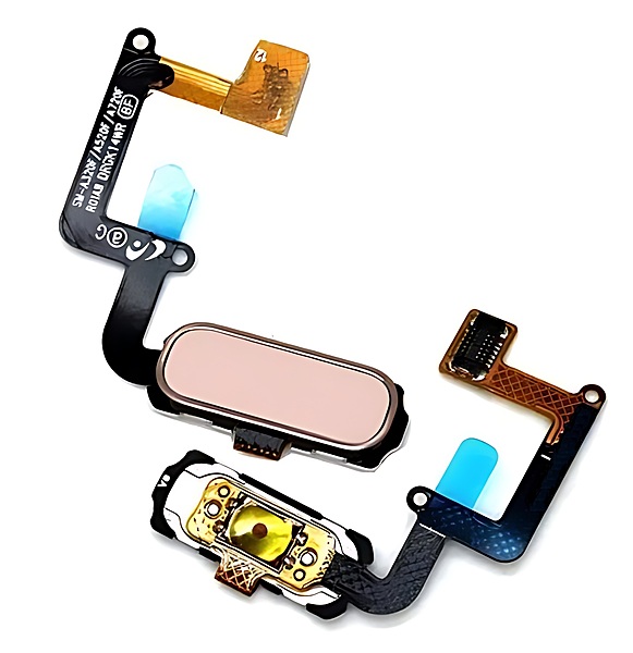 For Samsung A320 , A520 , A720 A3 A5 A7 2017 - Replacement Home Button Flex - Pink