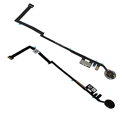 For iPad 6th Gen (2018) - Replacement Home Button Flex Cable 821 - 01006 - Black