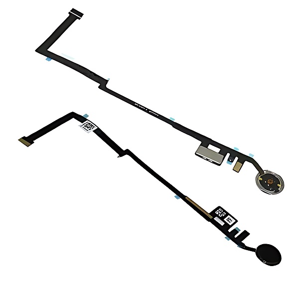 For iPad 6th Gen (2018) - Replacement Home Button Flex Cable 821 - 01006 - Black