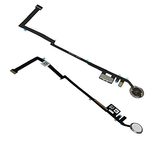 For iPad 6th Gen (2018) - Replacement Home Button Flex Cable 821 - 01006 - White