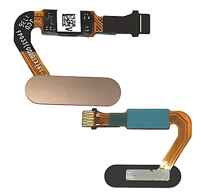 Huawei Mate 10 - Replacement Home Button With Finger Print Scanner - Gold , Mocha