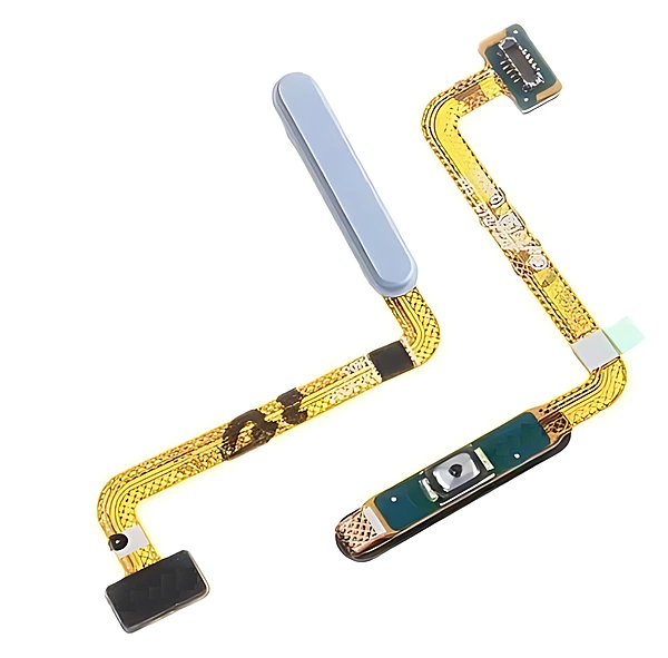 For Samsung Galaxy A23 5G , A236 - Replacement Home Button With Fingerprint Reader - Blue