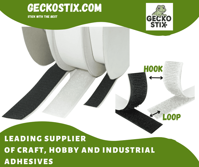 Hook & Loop with Standard Adhesive - Single Rolls