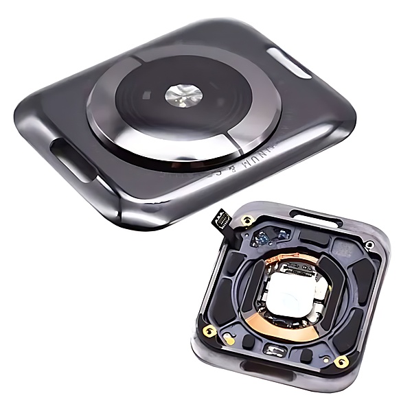 Genuine Apple Watch Series 4 - Rear Housing With Wireless Charging And Heart Rate Sensor Assembly - 44MM LTE - Original