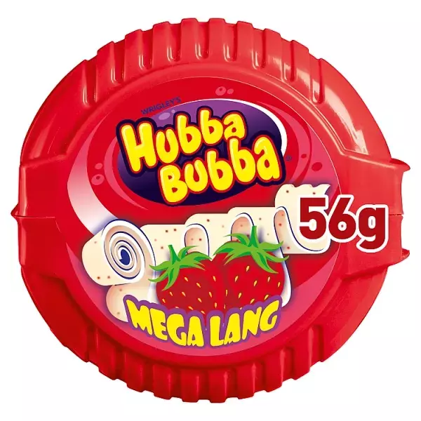 Hubba Bubba Strawberry Mega Roll