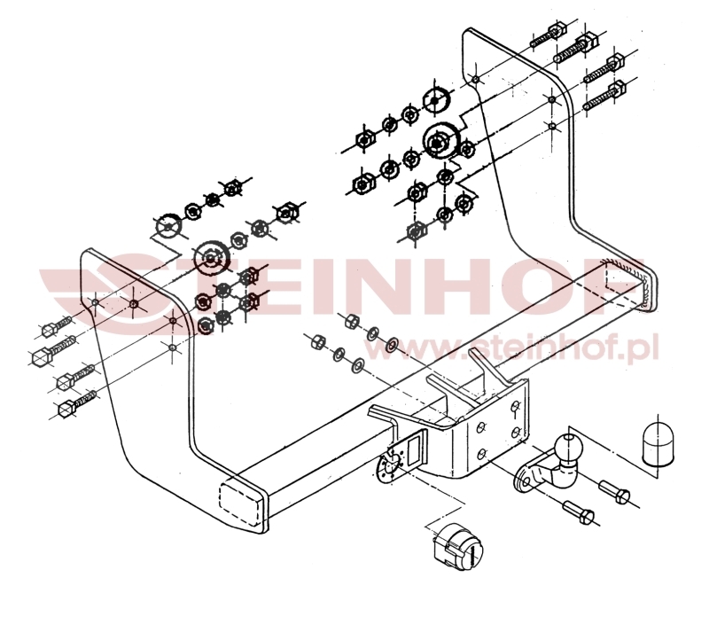 Iveco Daily 50C13 Tow Bar (1999-2013) I-014/2