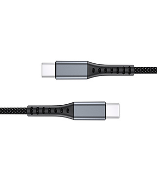 iGear Karbon Ino 1M USB C to USB C 100W Premium Nylon Braided Cable