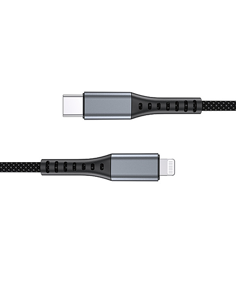 iGear Karbon ino 2M USB C to Lightning 60W Premium Nylon Braided Cable
