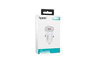 iGear PD 20W Car Charger - White