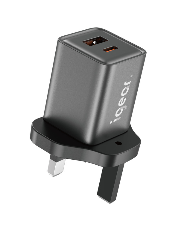 iGear Karbon 20W PD + USB Mains Charger