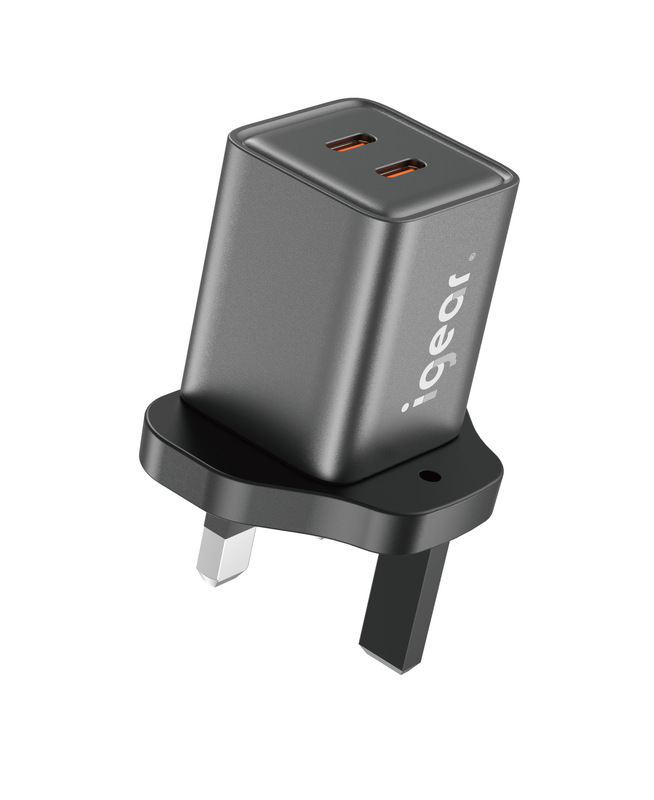 iGear Karbon Dual PD 40W Mains Charger