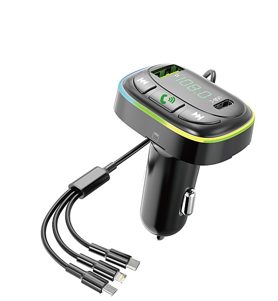 iGear FM05 Car MP3 FM Transmitter with 3 in 1 Cable