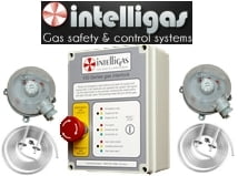 Gas Interlock Panel + 2x Air Pressure Sensors (APSx2) Gas Interlock Panel + 2x Air Pressure Sensors (APSx2)