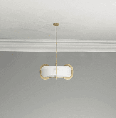 Contemporary Deco Pendant