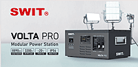 VOLTA PRO | 8890Wh 2x2400W@AC 3x15A@48V-DC DC Professional Waterproof Robust Modular Battery with fast AC/Solar charging VOLTA PRO | 8890Wh 2x2400W@AC 3x15A@48V-DC DC Professional Waterproof Robust Modular Battery with fast AC/Solar charging