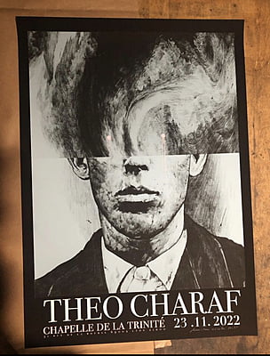 Sérigraphie Jean-Luc Navette - Théo Charaf - Chapelle De La Trinité