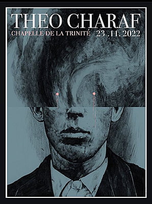 Sérigraphie - Théo Charaf Live Trinité