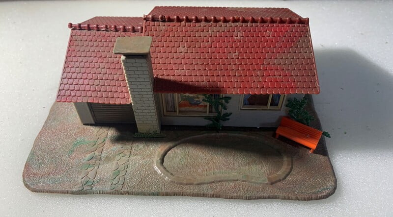 Faller - Bungalow with Garage and Pond