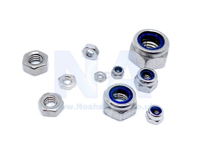 Stainless Steel Nuts (Pk5) Stainless Steel Nuts (Pk5)