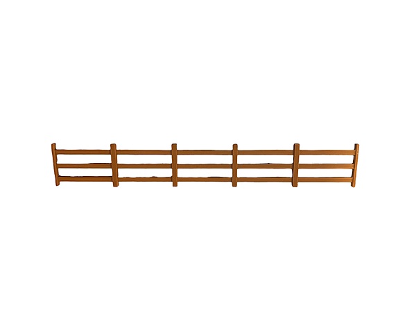 Brown Fence – Scenic Accessory