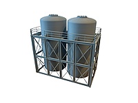 Industrial Liquid Storage Tanks - Urban Accessory