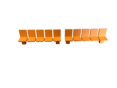 Modern Platform Seating - Pack of 2 Modern Platform Seating - Pack of 2