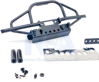 DJ Bronco Front Bumper w/Winch Mount (Black) DJ Bronco Front Bumper w/Winch Mount (Black)