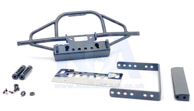 DJ Bronco Front Bumper w/Winch Mount (Black) DJ Bronco Front Bumper w/Winch Mount (Black)