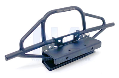 DJ Bronco Front Bumper w/Winch Mount (Black) DJ Bronco Front Bumper w/Winch Mount (Black)