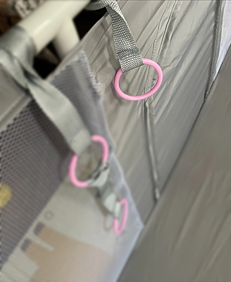 Детска кошара за игра с баскетболен кош и футболни врати с размер 122х182см. Детска кошара за игра с баскетболен кош и футболни врати с размер 122х182см.